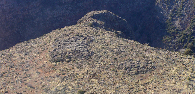 Aerial photo of Pueblo Pato