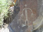 Big-hands, big-feet petroglyph