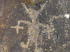 Possible warrior petroglyph