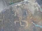 Anthropomorphic petroglyph